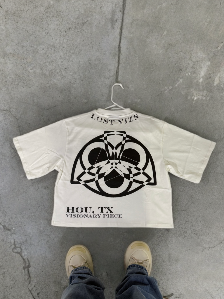 WHITE “TRIPLE VIZION” SHIRT