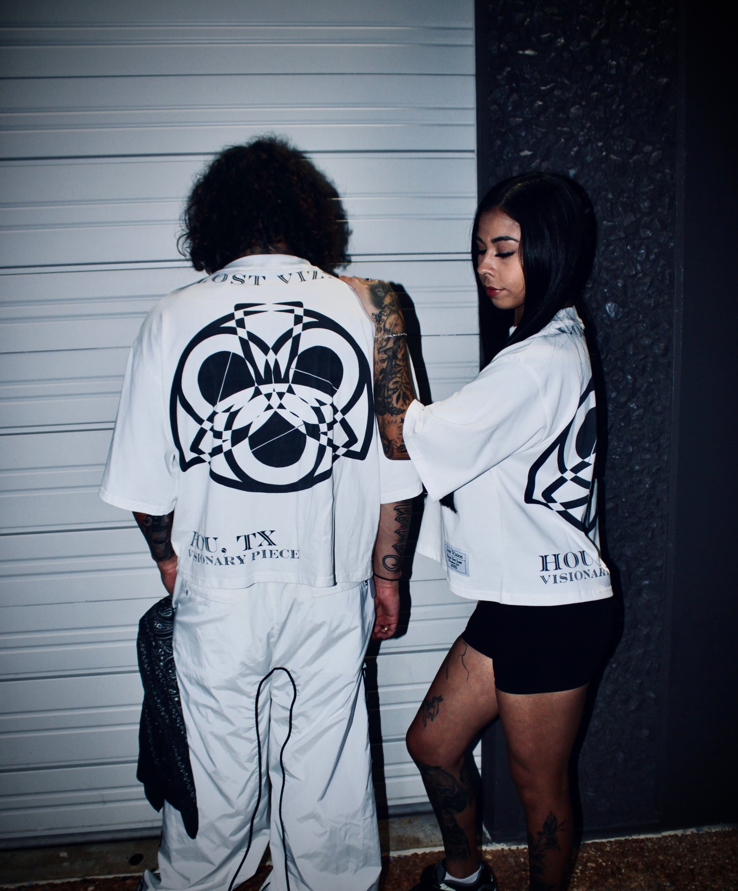 WHITE “TRIPLE VIZION” SHIRT