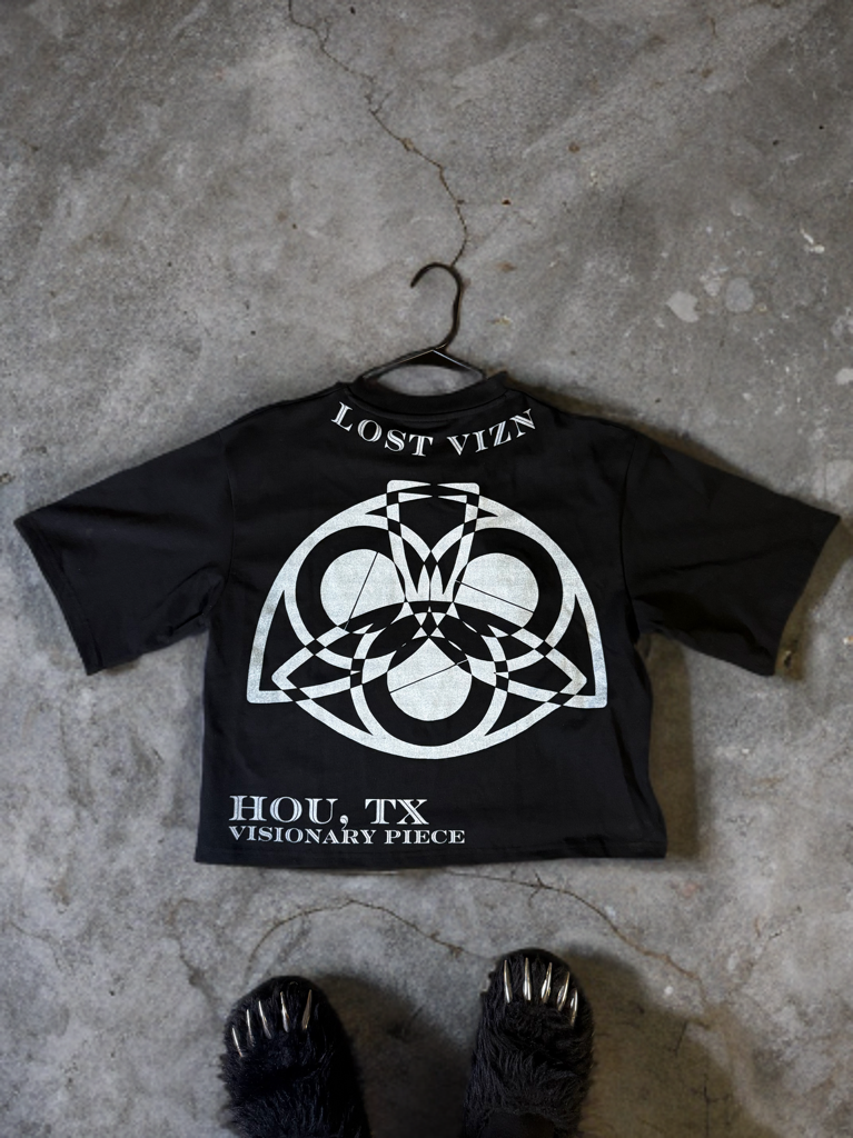 BLACK “TRIPLE VIZION” SHIRT