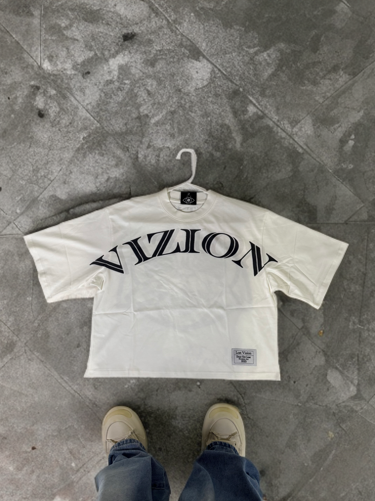 WHITE “TRIPLE VIZION” SHIRT