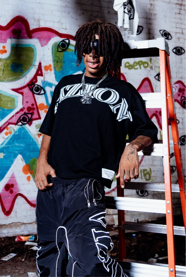 BLACK “TRIPLE VIZION” SHIRT