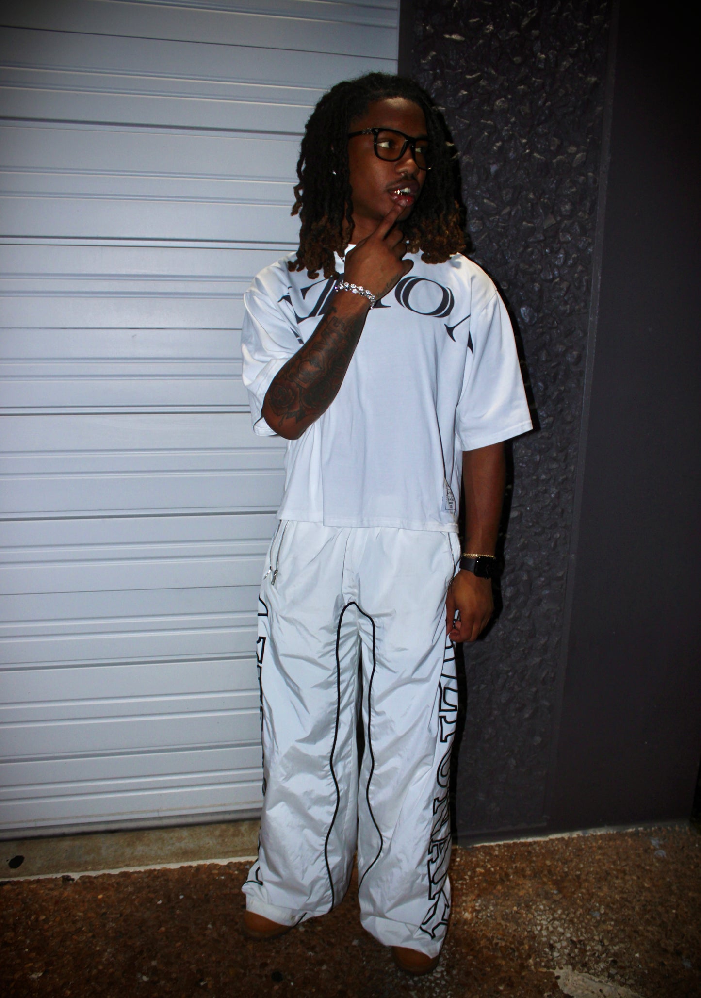 WHITE “TRIPLE VIZION” SHIRT