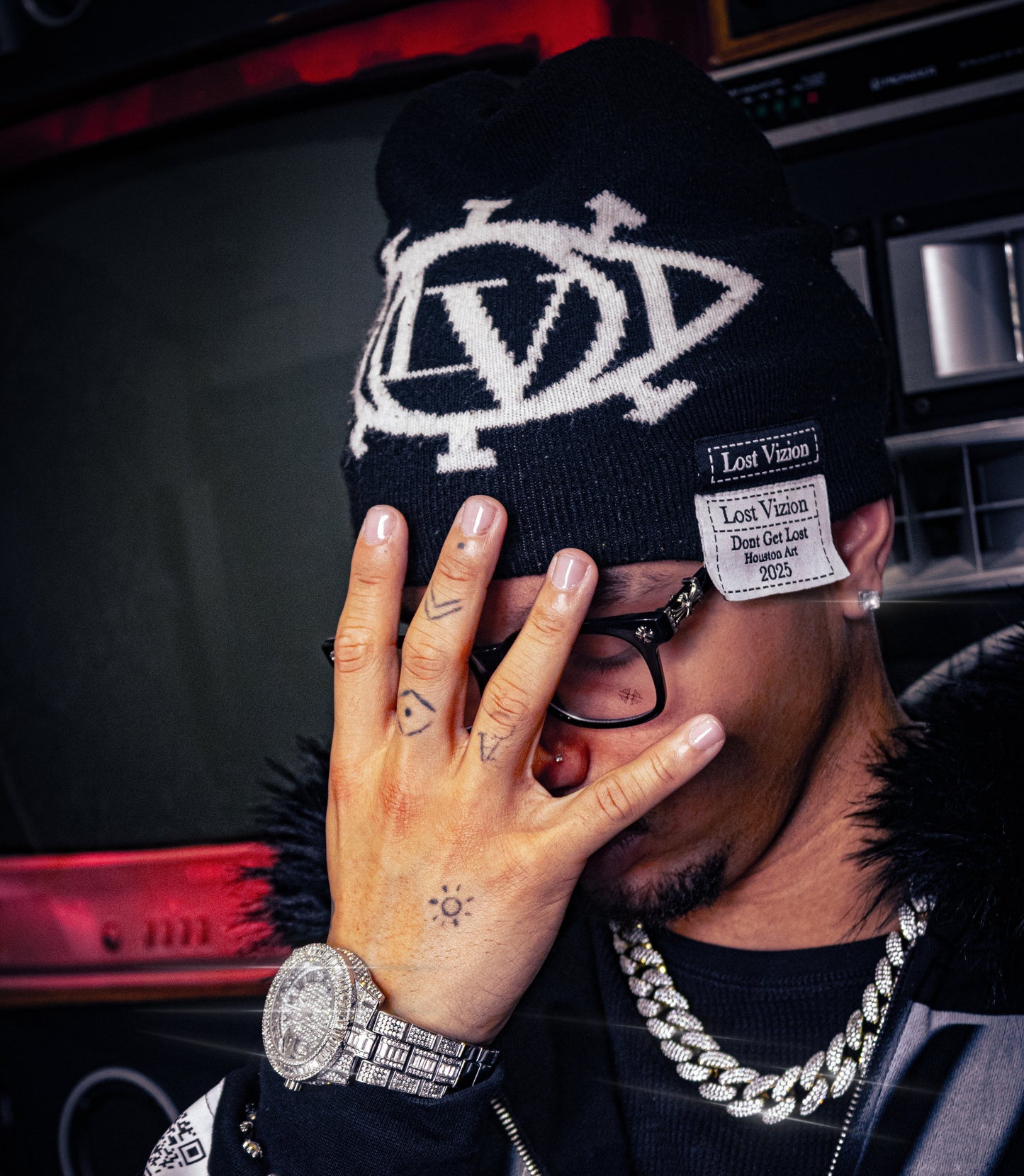 Black Satin-Lined Vizion Beanie (25pcs)