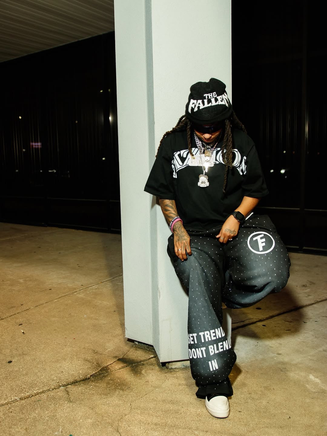 BLACK “TRIPLE VIZION” SHIRT