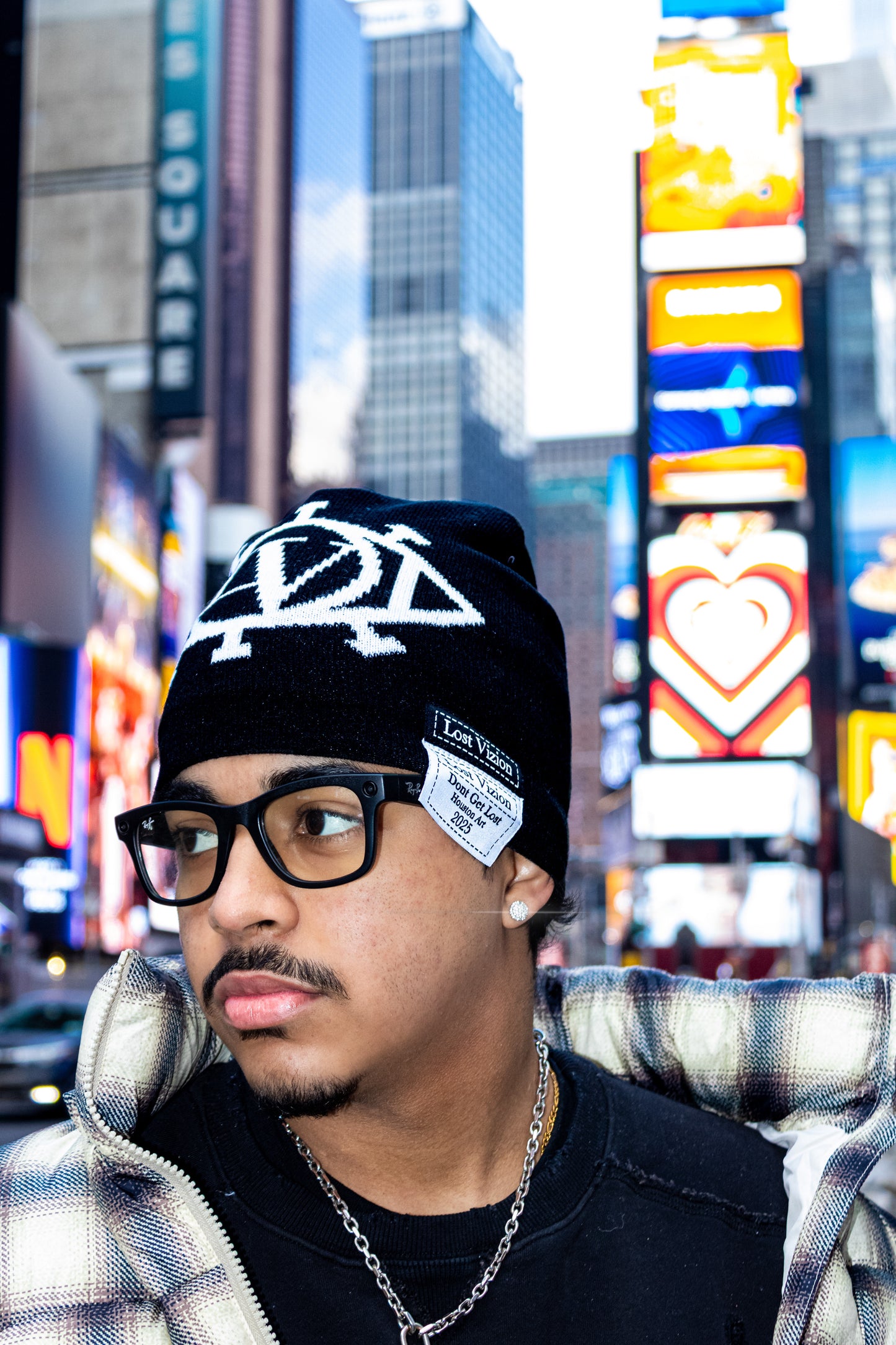 Black Satin-Lined Vizion Beanie (25pcs)