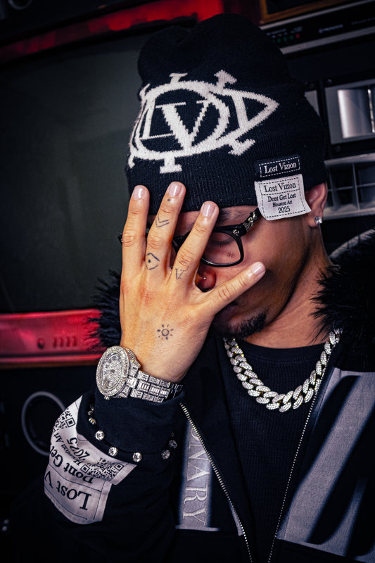 Black Satin-Lined Vizion Beanie (25pcs)