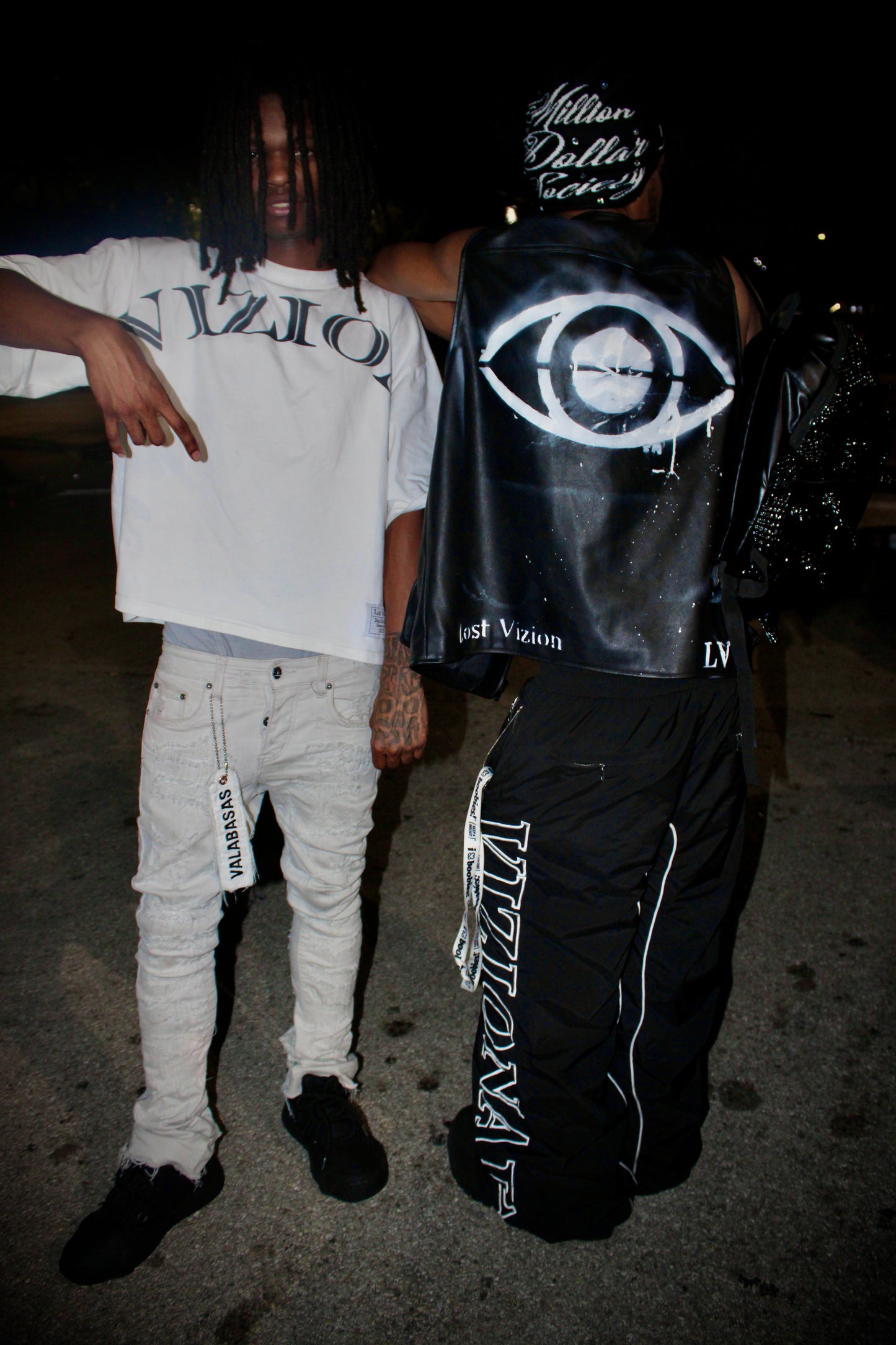 WHITE “TRIPLE VIZION” SHIRT